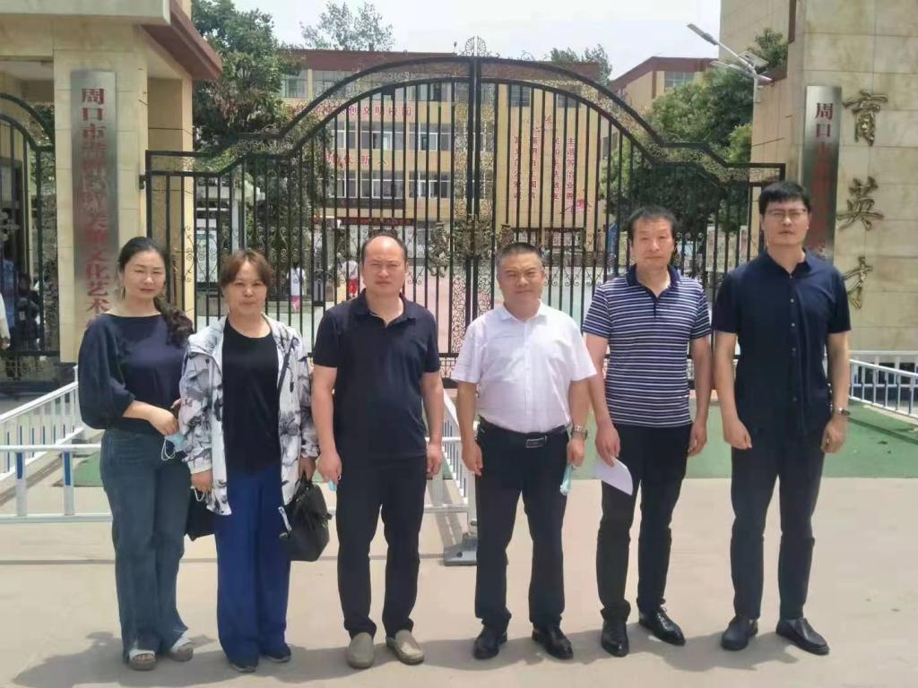 kaiyun开云官方网站到淮阳区赵玲艺术学校开展社会人才需求调研暨访企拓岗工作